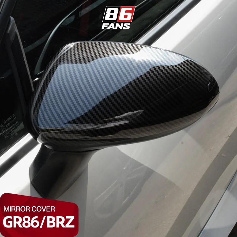 

Carbon Fiber Door Mirror Covers Side Rearview Mirror Caps Car Styling Accessories For Toyota GR86 Subaru BRZ 2022