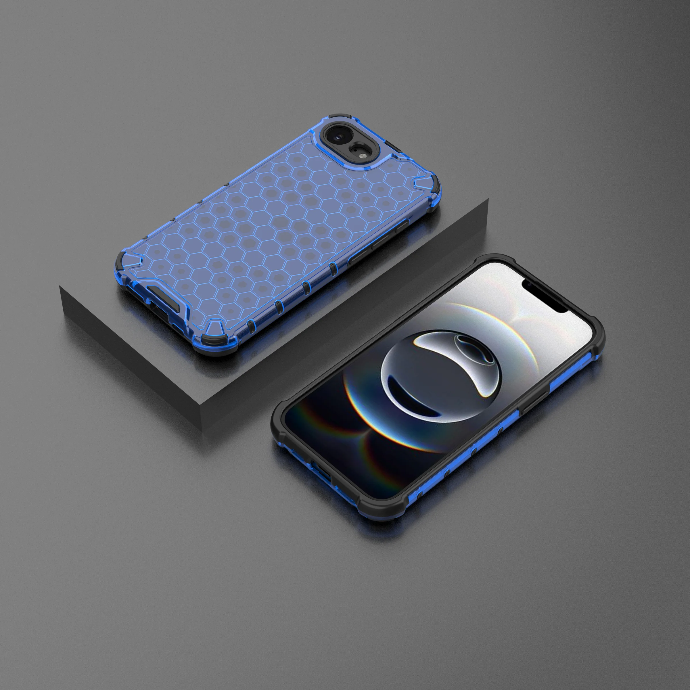 Honeycomb Military Grade Heavy Duty Armor Phone Case - Rugged Defender Cover