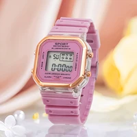 New Children's LED Digital Watch Student Multi functional Outdoor Sports Watch Minimalist Men's and Women's Electronic Watch 1
