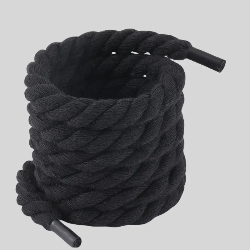 2 Stück 10mm Breite Runde Leinenschuhebänder für Sneakers, Geeignet für Board-Schuhe, Canvas AF1/AJ Schuhbänder, Sport-Schuhbänder Dekoration 100cm – Detail 5