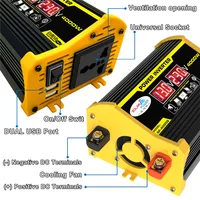 Panneau solaire 4000w avec onduleur 12v-110v/220v, kit d'onduleur de panneau solaire, système solaire de camping domestique et extérieur 3