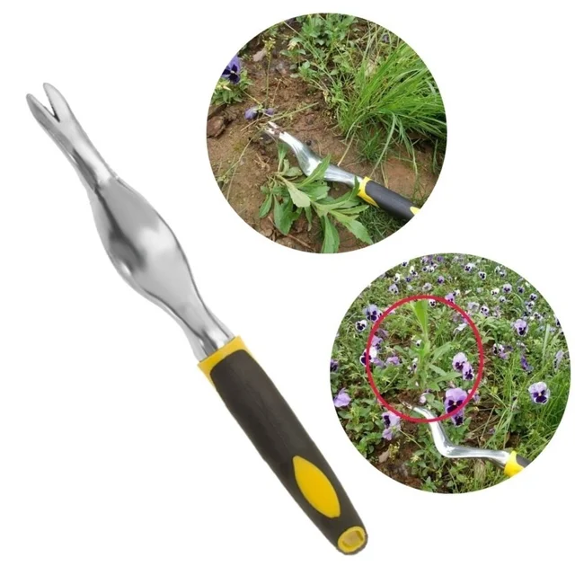 Gezelje A Gyökér Emelő Kézikönyvet Gyom Gyomnövények Eltávolító Alumínium Ötvözet Kerti Gyep Mezőgazdasági Terület Transzplantációs Kertészeti Szerszámok