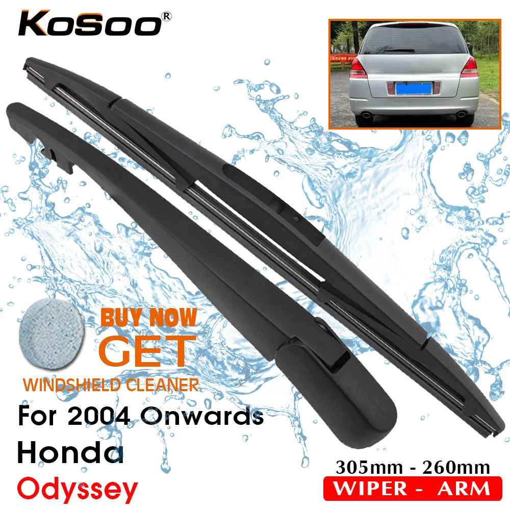 KOSOOAutoRearWiperBladeForHondaOdyssey305mm2004OnwardsRear