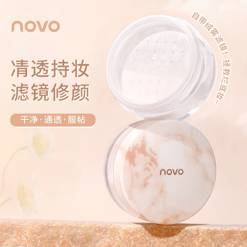 

Oil-Control Soft Face Powder Long Lasting Setting Makeup Refreshing Matte Finish Concealer Lightweight Waterproof Loose Powder