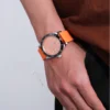 Luxury Sports Watch Silicone Band High-end Man Quartz Wristwatch Calendar Business Casual Fashion Daily Watches Clock New 5