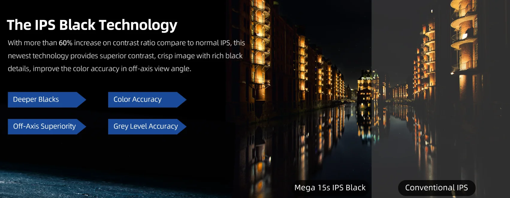 Description Picture 5 of itemOsee Mega 15S 15.4'' Production HDR Monitor 1500nits 1920X1200 10 bits 1650:1 10 User 3D LUTs SDI pk Megamon 15