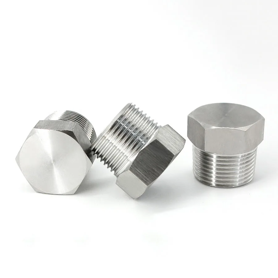 Tapón Hexagonal De Acero Inoxidable 304 - NPT 1/8 - 1/2