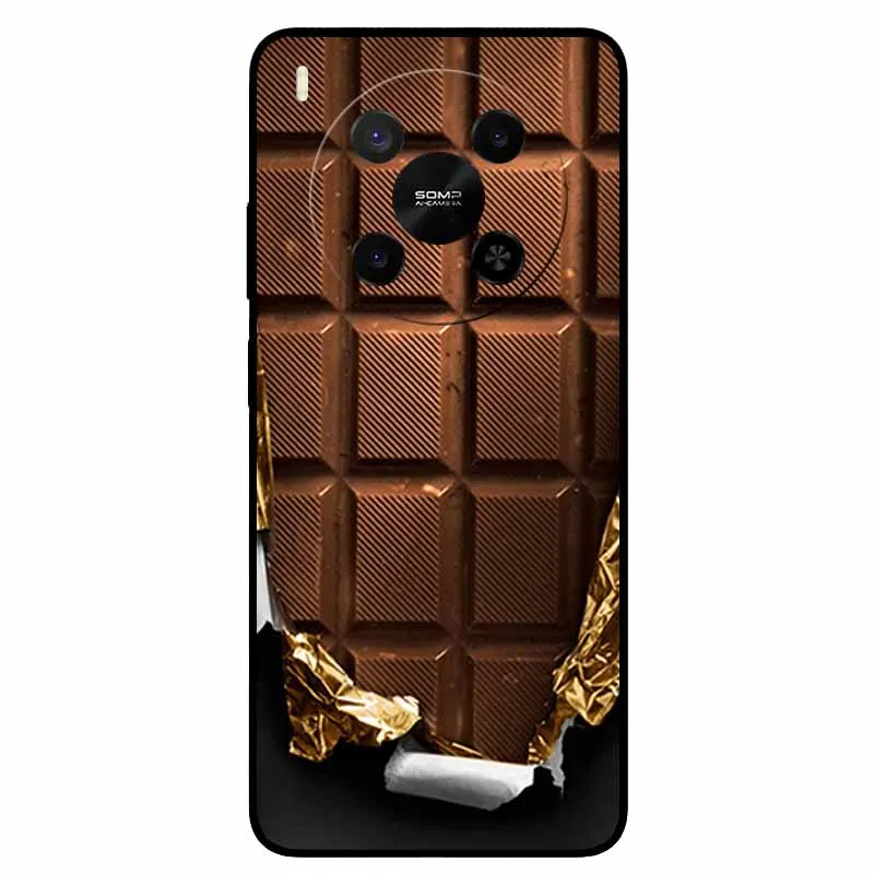 Black TPU Silicone Back Cover Case