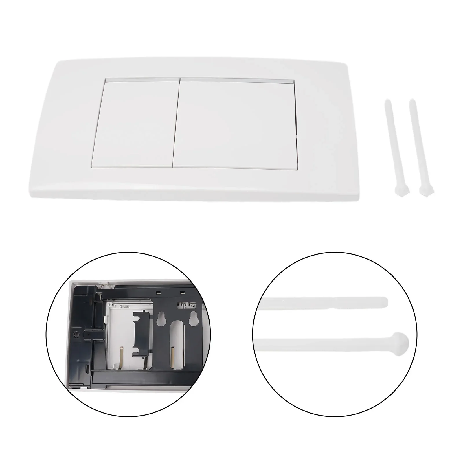 Suitable For Geberit Toilet Twinline 30 Double Flush Plate Accessories Button Water Tank Panel Push Switch
