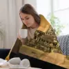 Cambodian Temple - Angkor Wat Throw Blanket christmas decoration Flannel warm for winter Plush Blankets 3