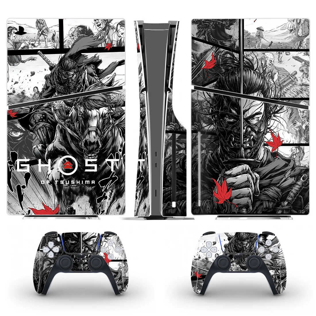 Play Ghosts Tsushima Ps5  Ghost Tsushima Trade Value Ps5 - Ps5 Skin  Sticker Decal - Aliexpress