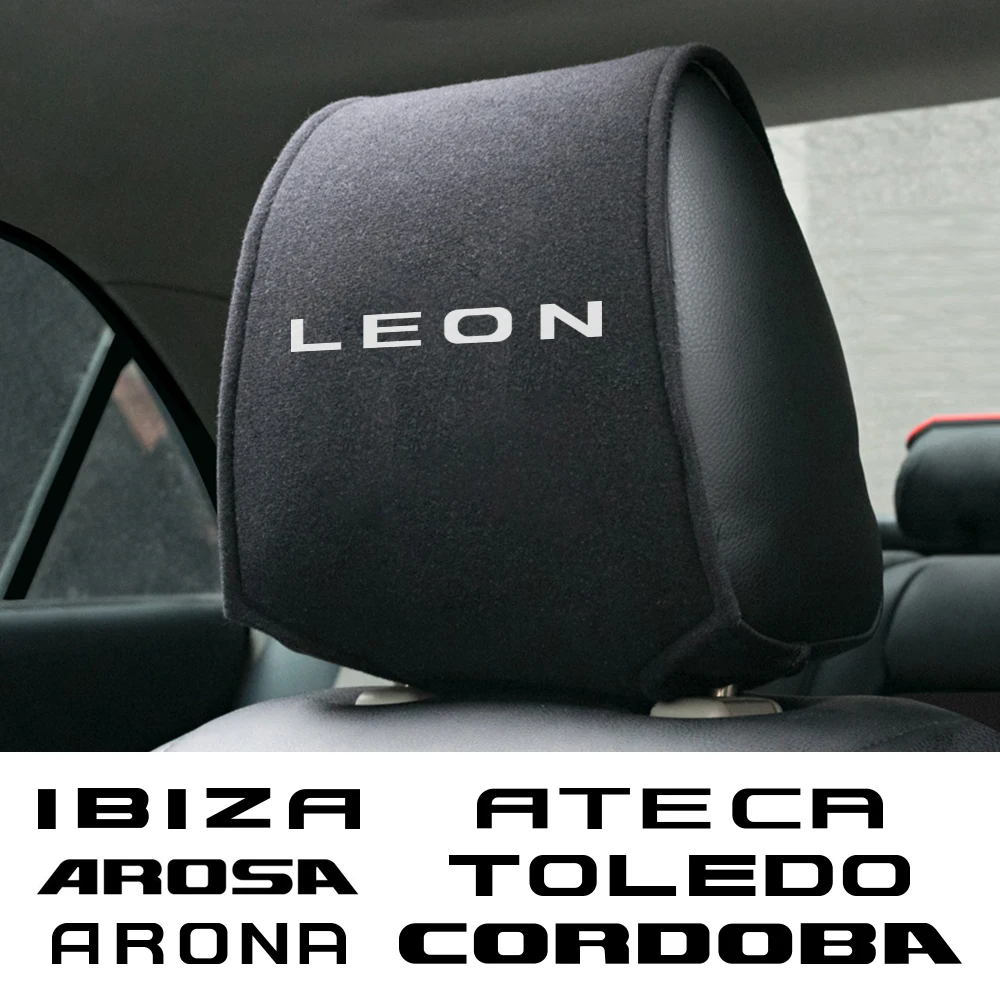 Car Seat Headrest Pillow Cover Auto Accessories For Seat Leon