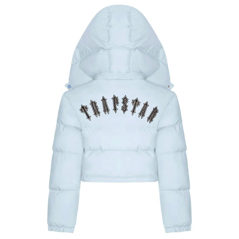 In Voorraad Londen Trapstar Vrouwen Korte Puffer Jassen Fall Winter