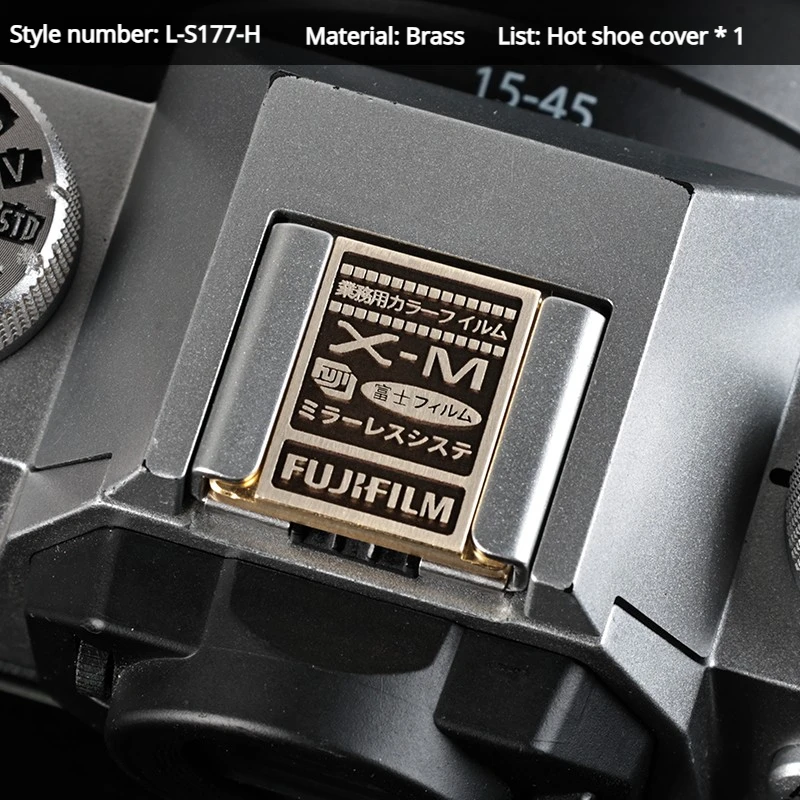 Kamera Blitzschuh Abdeckung Schutzkappe für Fuji XT50/XT5/XT30II/XT4/XT3/XT20/GFX100RF/XM5/XE5/XS20/XH2/X100VI/XE4 Zubehör – Detail 2