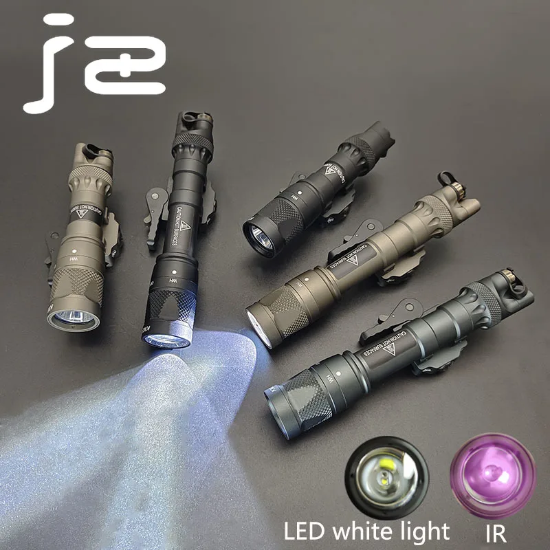 

Tactical IR Scout Light SF M323V M622V LED+IR Fill Light Flashlight With QD Quick Release Mount Fit 20MM Airsoft Hunting Parts