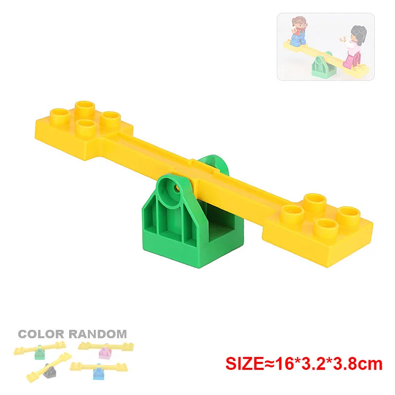 Building Blocks Amusement Park Accessories Assembled Toys For Children