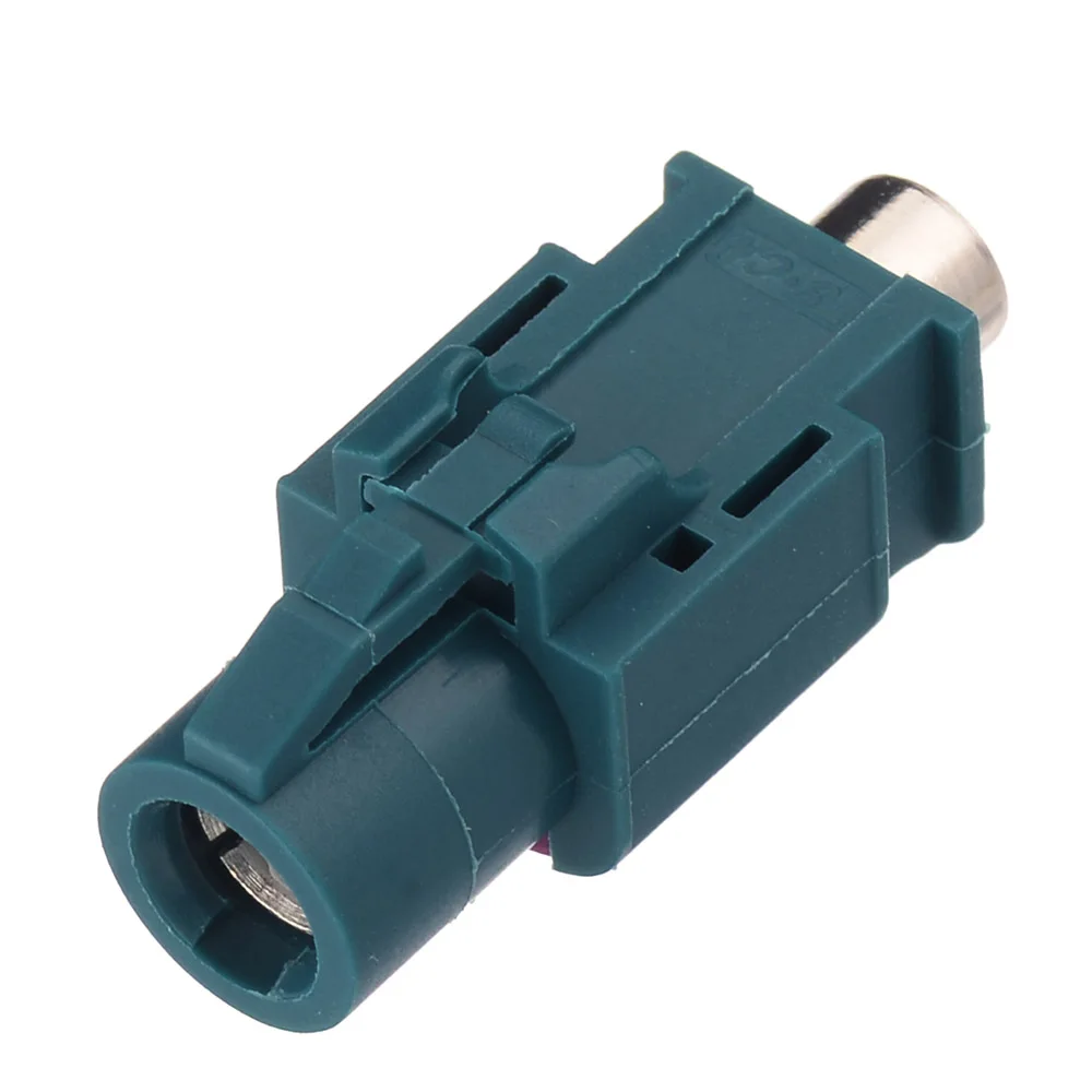 Superbat Fakra Z HSD Water Blue Crimp Female Jack RF Coaxial Connector for Car Auto Vehicle Dacar 535 4 Pole Automobile Accessor