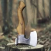 Japanese survival master hand forged DC53 steel high hardness survival hand axe, forest logging axe, household tool axe 1