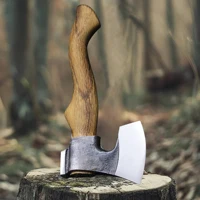 Japanese survival master hand forged DC53 steel high hardness survival hand axe, forest logging axe, household tool axe 1