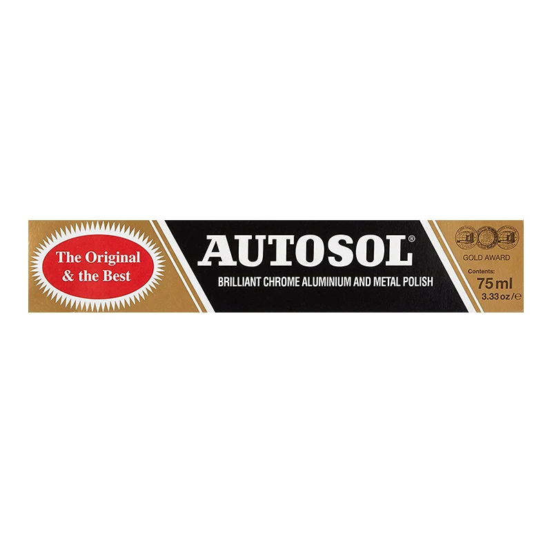 German High Quality Autosol Chrome Aluminium Meatl Polishing Paste 75ml  Scratch Remove Brass High Luster Polishing Wax - AliExpress