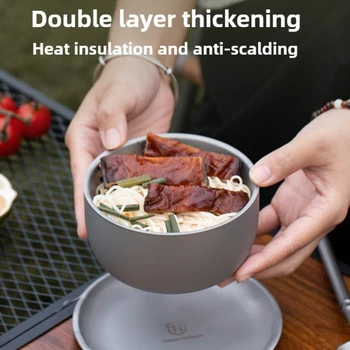 Titanium Camping Bowl 1