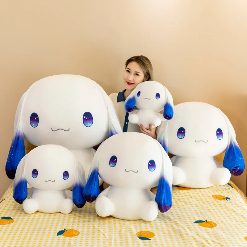 SANRIO-Peluches Gigantes para decoración de habitación de niñas, Peluches  de Anime de gran tamaño, Cinnamoroll