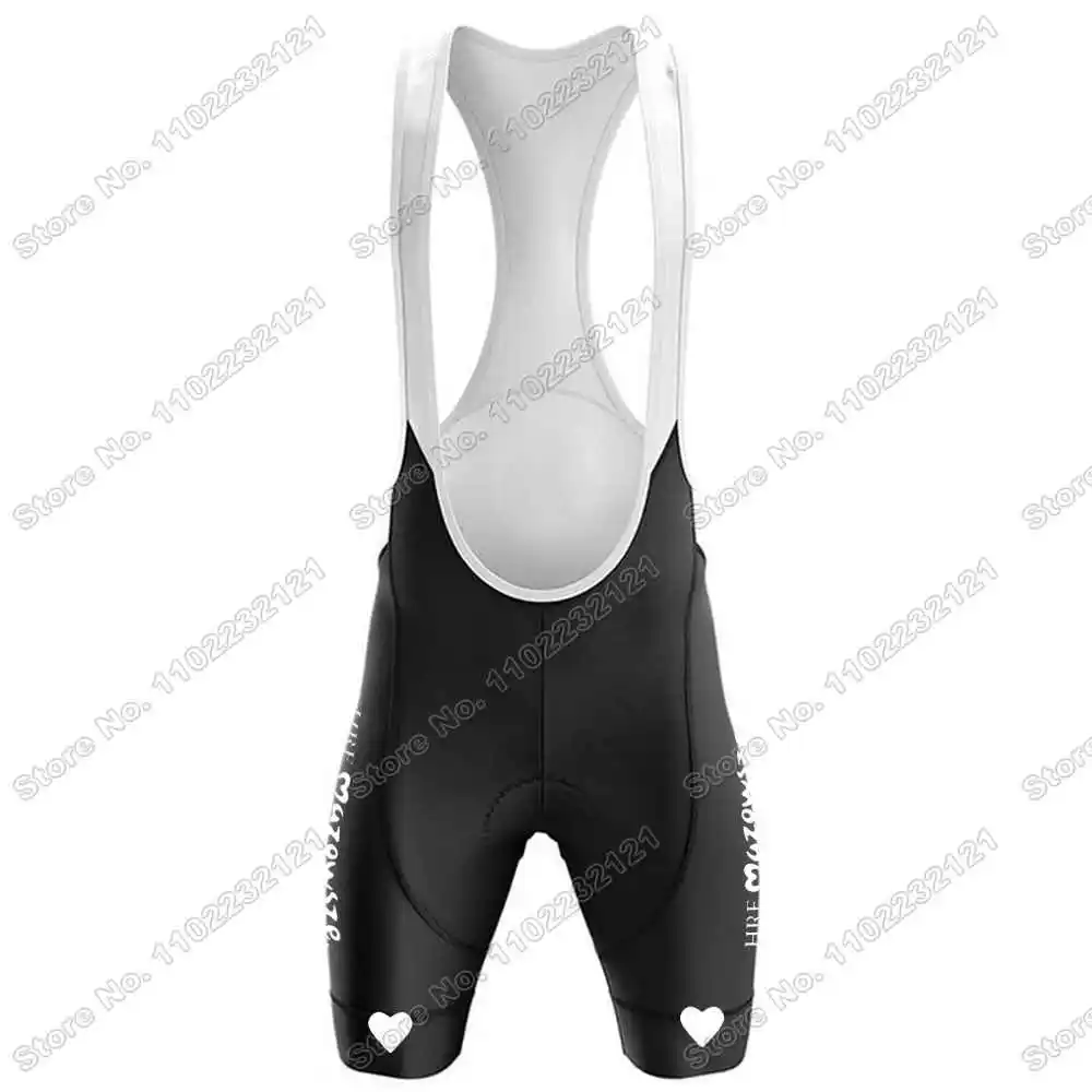 HRE Mazowsze Serce Polski Cycling Jersey Set Men Poland Cycling Team Clothing Road Bike Shirts Suit Bicycle Pants