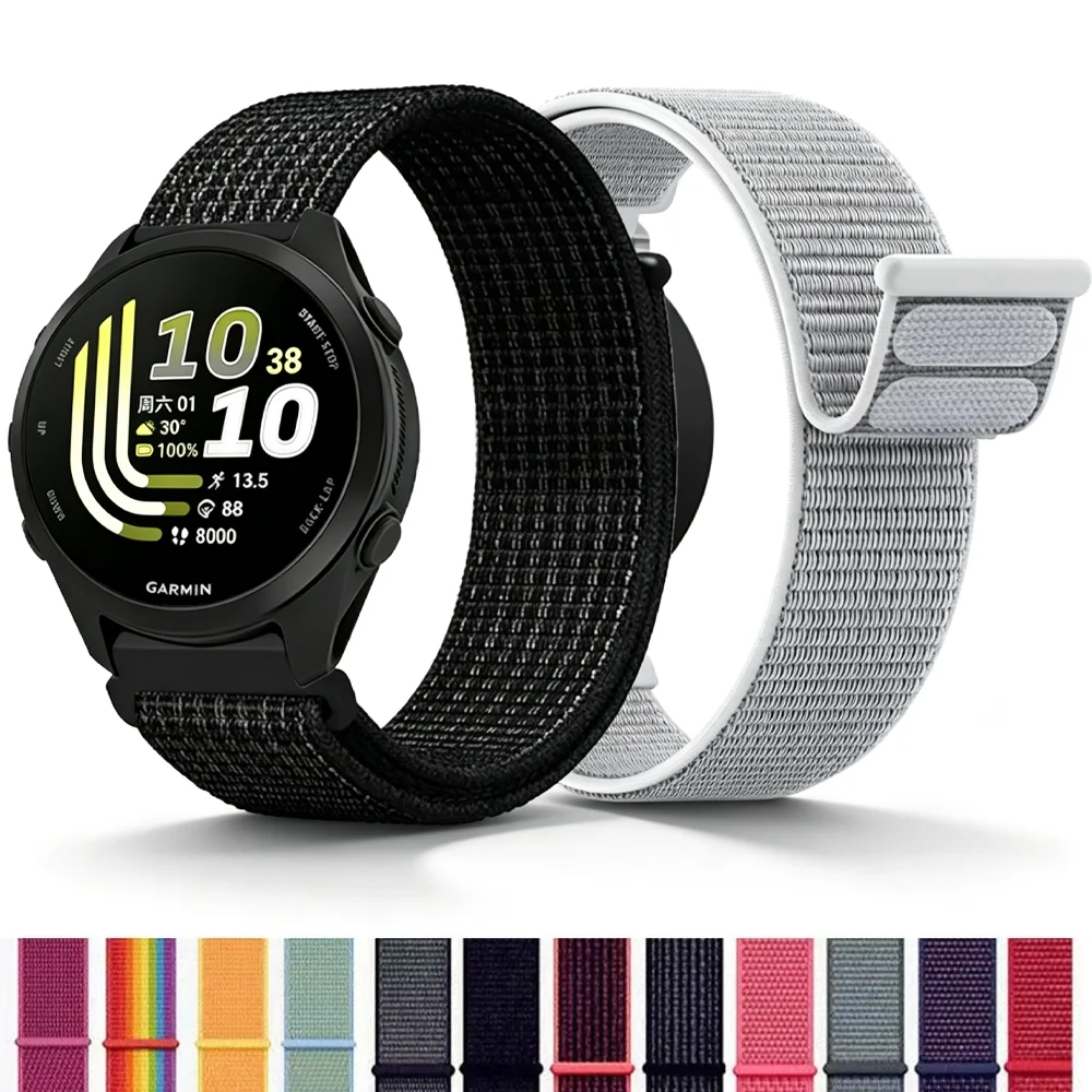 Nylon Loop Strap for Sports Bracelet Band - 20mm & 22mm