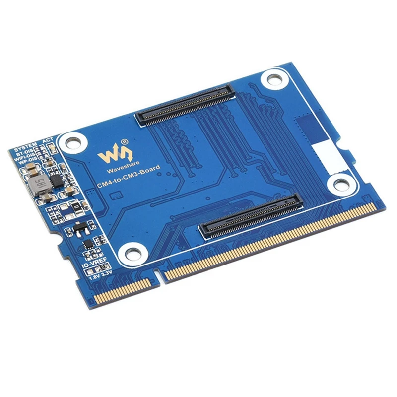 

Waveshare 1Set For Raspberry Pi CM4 To CM3 Expansion Board Alternative CM4 To CM3 Adapter CM3/CM3+Core Board Parts