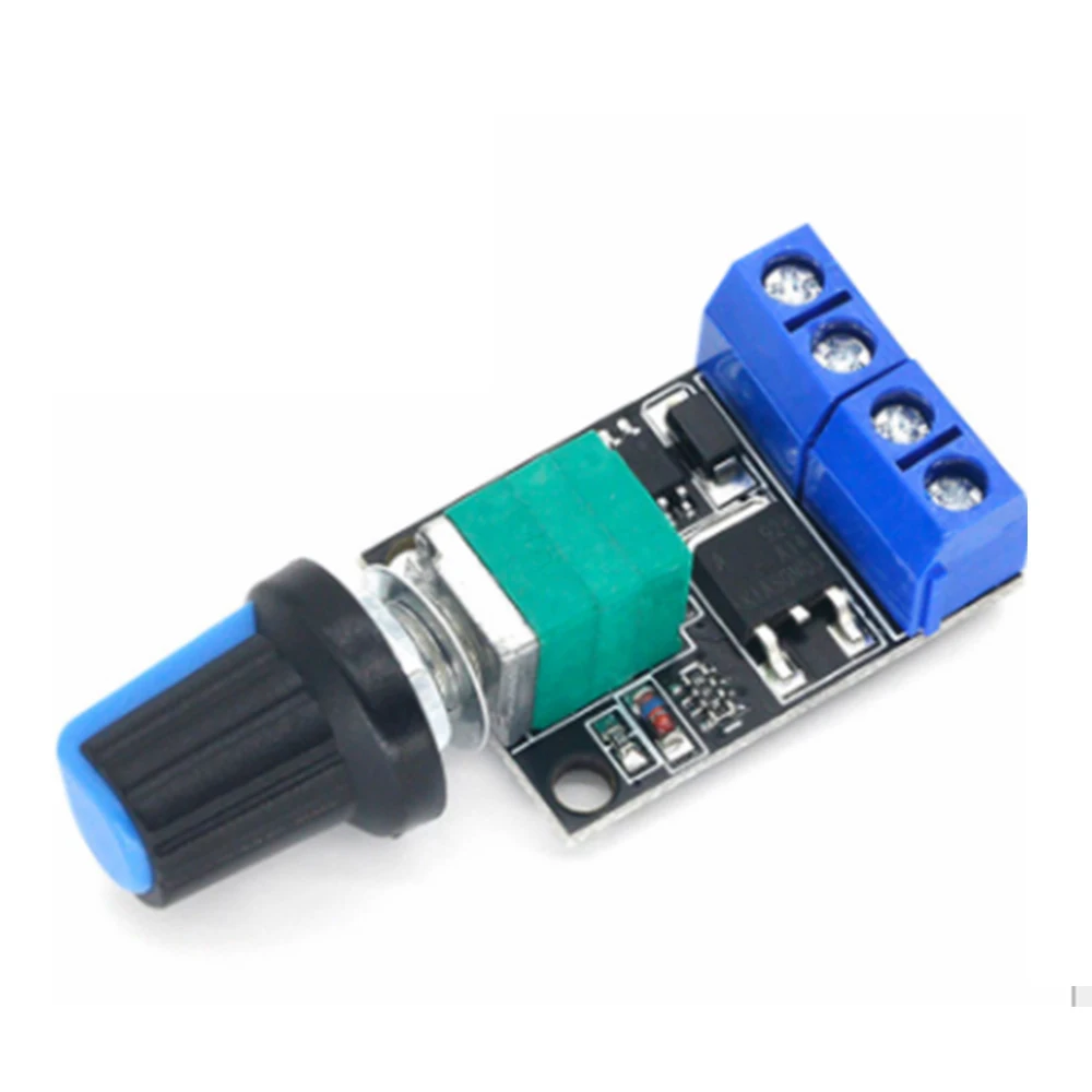 

5V 12V 10A Voltage Regulator PWM DC Motor Stepless Speed Regulator LED Dimmer Power Controller Motor