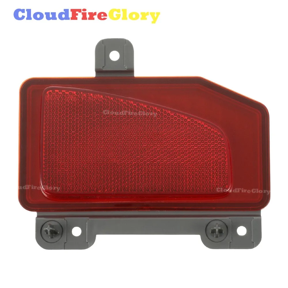 

Отражатель заднего левого или правого бампера CloudFireGlory для Jeep Gladiator JT 2020 2021 2022, красный пластиковый, 68338393AA 68338392AA