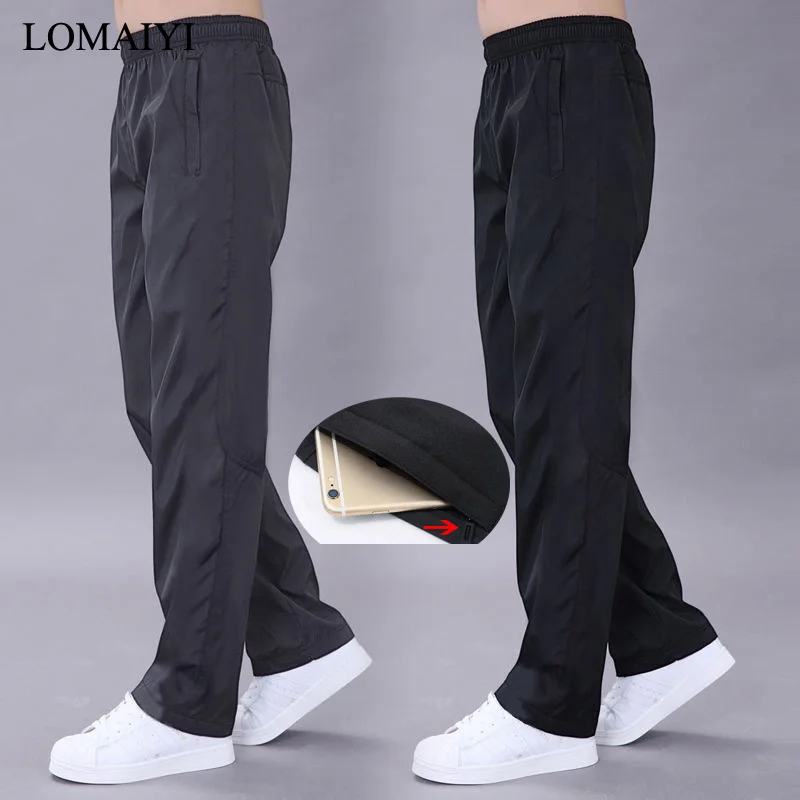 Pantalones de chándal informales para hombre, Pantalón ancho negro, 6XL  talla grande, ropa para primavera y verano, AM411