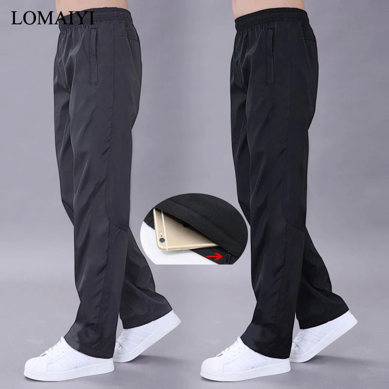 Pantalones de chándal informales para hombre, Pantalón ancho negro, talla grande 6XL, primavera y verano, AM411|Pantalones informales| - AliExpress