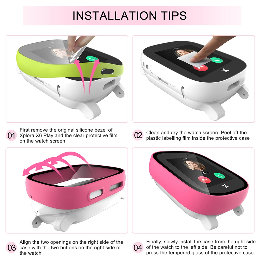 All-Around Protective Hard Case with Screen Protector