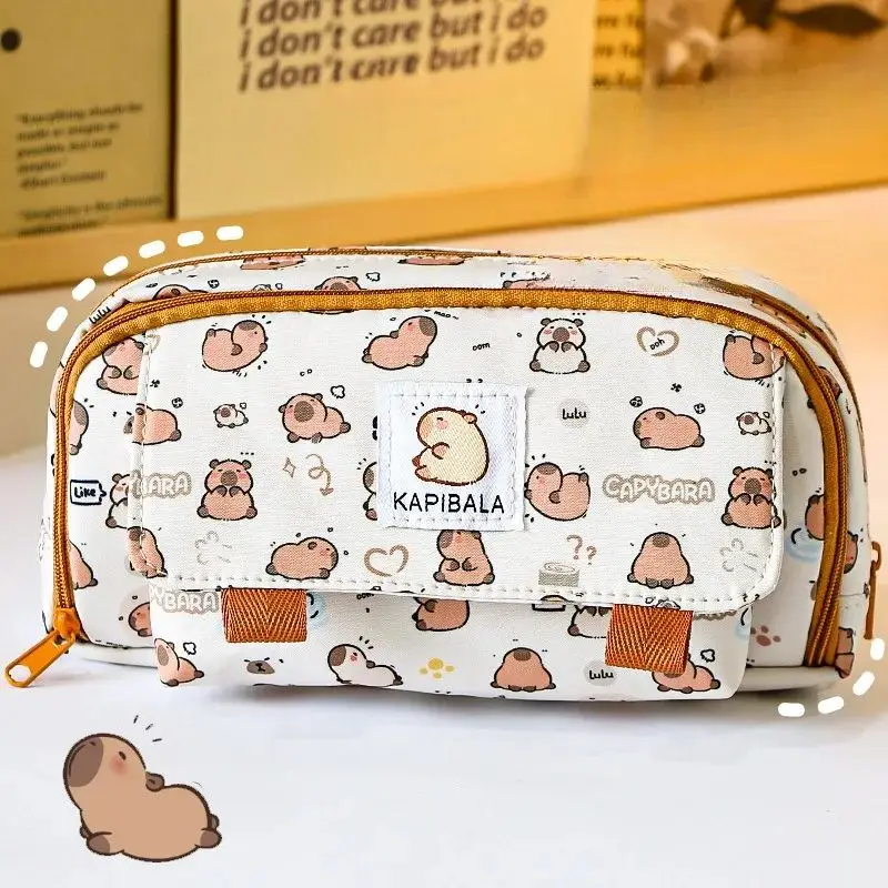 Piglet Printing Pen Case Large Capacity Organizer Storage Bag for Stationery Supplies Bag Organizer pencil case,bag organizer,pen pouch