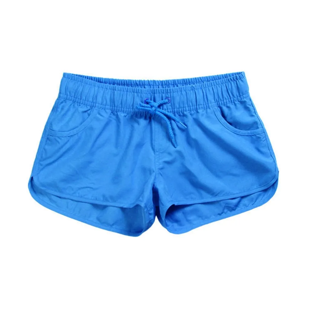 Sports Fitness Super Shorts Women's Invisible Open Crotch Outdoor Sex Beach Pants Casual Quick Drying Medium Waist Loose Shorts