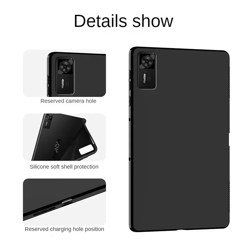 Premium Airbag Silicone Soft TPU Tablet Case - 8.8 Protective Cover