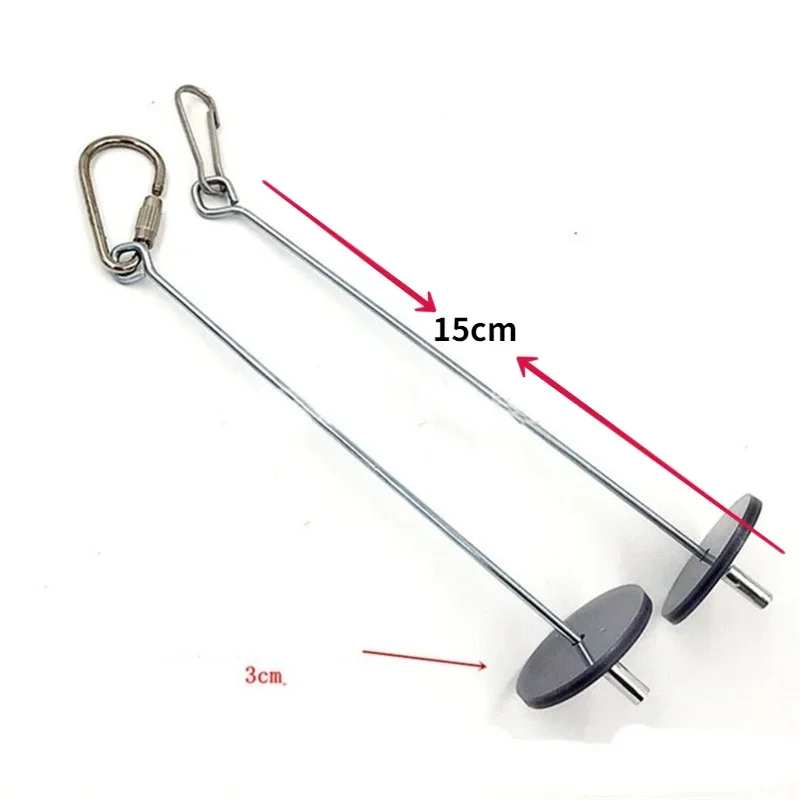 Pet Parrot Feeder Bird Feeder Stainless Steel Fruit Spear Stick Fruit Vegetable Skewer Feeder Foraging Toys Metal Bird Feeder