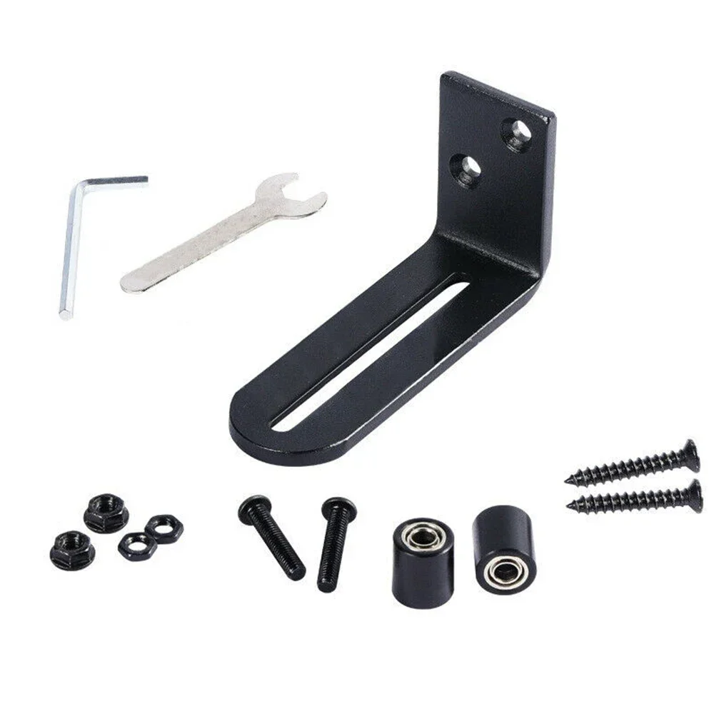 Description Picture 6 of itemAdjustable Sliding Bottom Floor Guide Clips W/ Screws Wall Mount Floor Bottom Guide Door Stay Roller Sliding Door Fittings