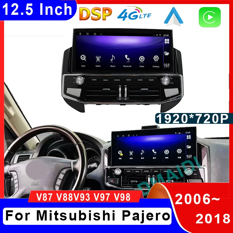 

Android 10 Car Radio Carplay For Mitsubishi Pajero 2006-2018 V87 V88 V93 V97 V98 GPS Navigation Multimedia Player Touch Screen