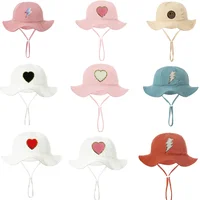 Summer Hat Flexible Anti-UV Wide Brim Visor Hat Travel Caps Fashion Beach Summer Sun Protection Hat Breathable Sun Hat For child 1