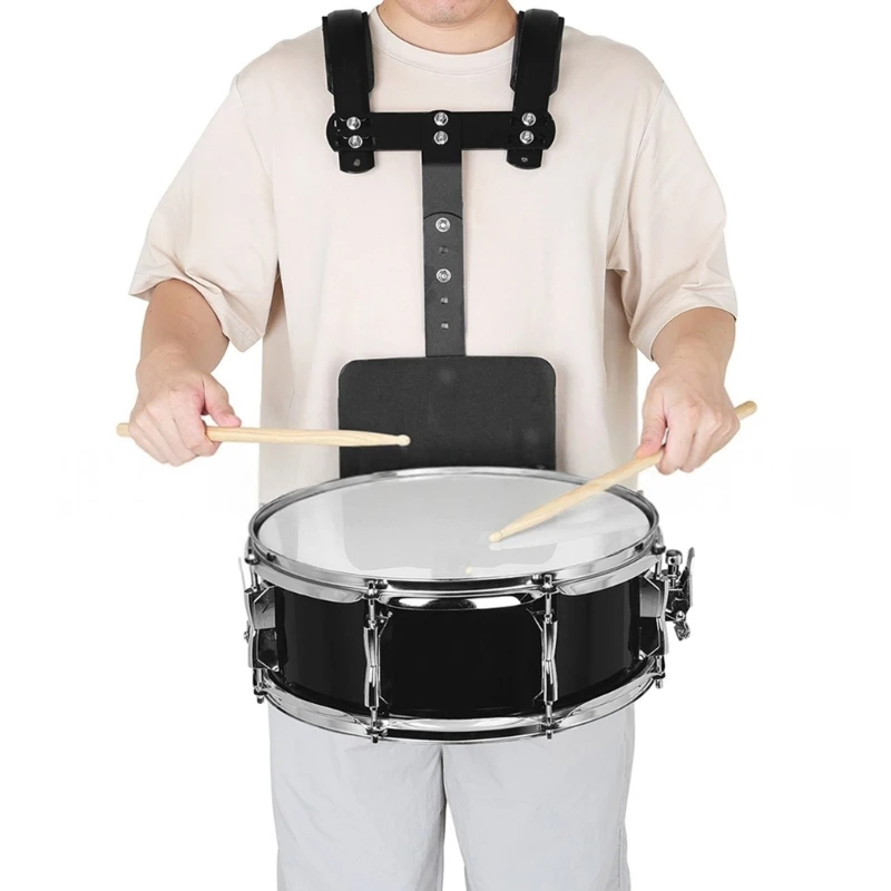 Mehrzweck-14-Zoll-Snares-Trommel mit polierten Oberflächen liefert klaren Klang in allen Musikgenres 69HD – Detail 8
