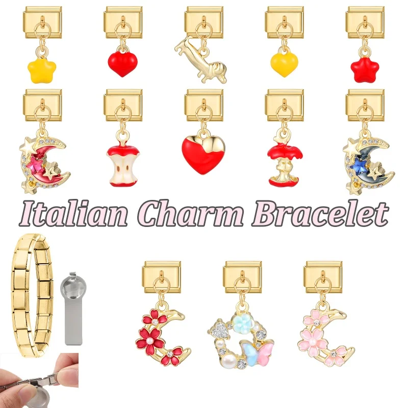 Shiny Charm Bracelet DIY Making