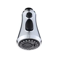 การเปลี่ยนหัวก๊อกน้ําห้องครัว, 3 โหมด (สเปรย์ใบมีด) ดึงลงหัวเครื่องพ่นก๊อกน้ําอ่างล้างจานพร้อมอะแดปเตอร์ 9 อัน 4