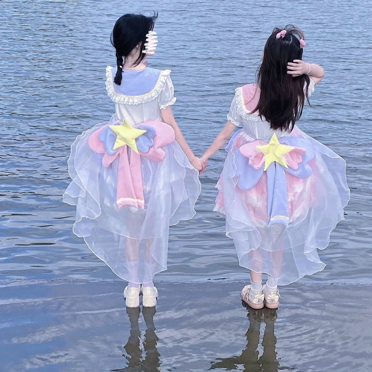 Sweetheart Lolita Dress Chai Huhu Lolita Lovely Card Girl Dress Sakura Ever-changing Little Sakura Cosplay Girl