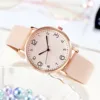 Popular Women Net With Stars Decoration Wild Belt Watch Fashionable Simple Style Quartz Wristwatch Reloj Mujer Free Shiping 1