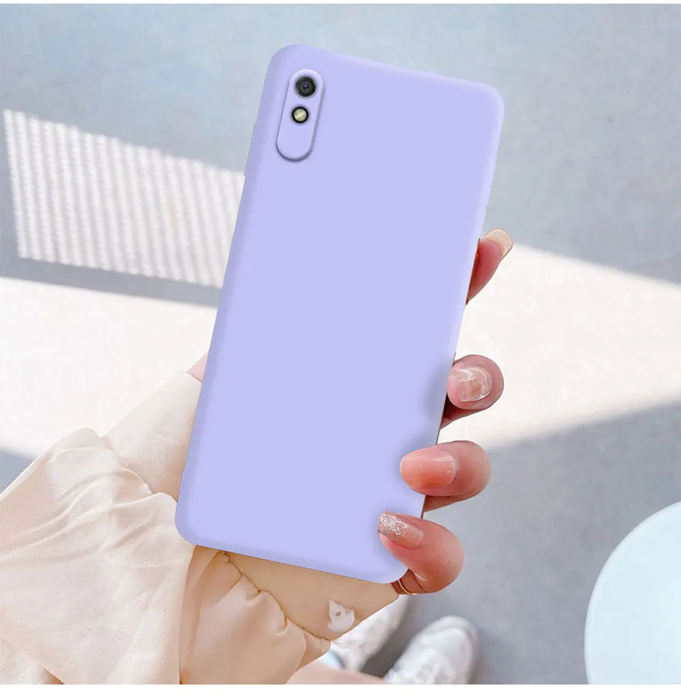 Für Xiaomi Redmi 9AT Hülle Original Weiche Silikon TPU Rückseite Abdeckung Für Xiaomi Redmi 9A Handyhüllen Für Redmi 9AT 9As – Detail 8