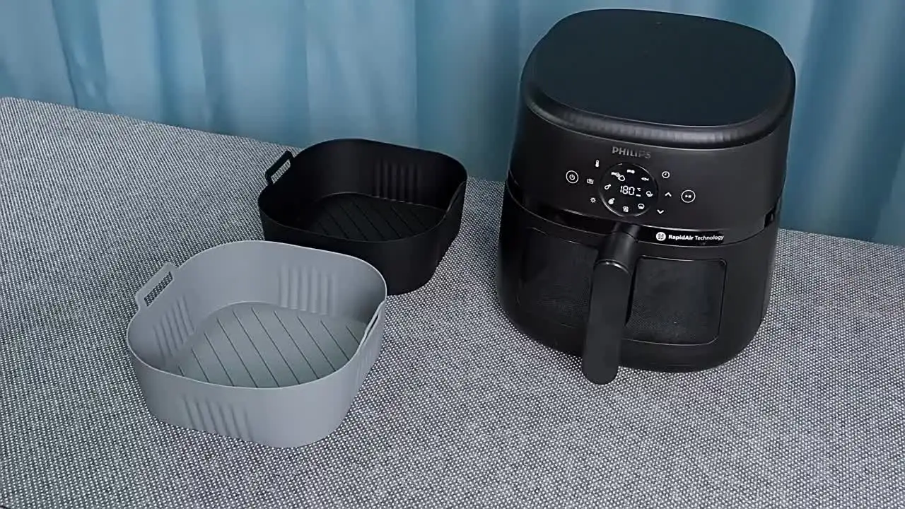 Fodera in silicone per friggrice ad aria per Philips serie 2000 NA230/00 6.2L COSORI XXL 6L Stampo riutilizzabile per friggrice ad aria per friggrice Ninja Max Pro  15
