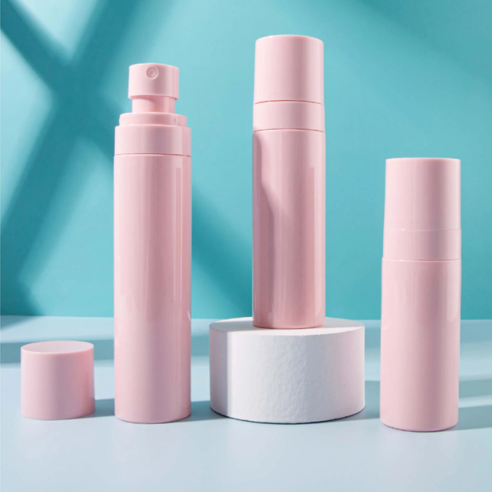 5 Flaconi Spray Trasparenti Da 100 Ml In Plastica – Vuoti E Riutilizzabili – Per Viaggio, Acqua, Alcol, Lozioni E Piante