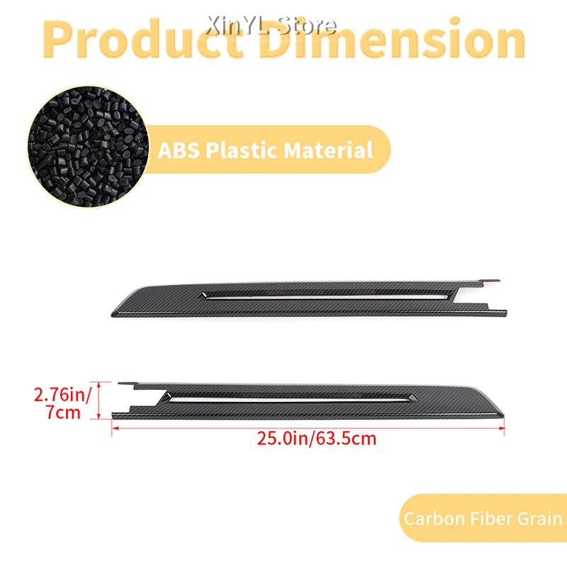 자동차 액세서리 리어 트렁크 도어 리드 자동차 ABS 테일 트림 쉐보레 서브어반/타호 2020-2023 테일 게이트 테일 트림